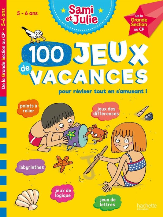 100 jeux de vacances | De la grande section au CP - SMART Babyshop - Hachette Education