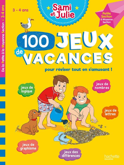 100 jeux de vacances | De la petite à la moyenne section - SMART Babyshop - Hachette Education