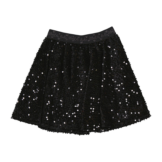 Jupe à sequins | Black