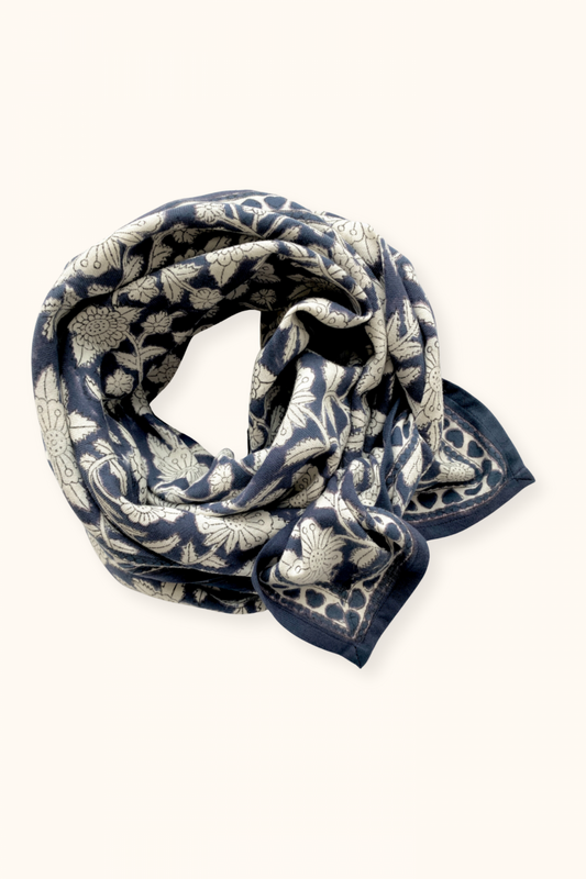 Big foulard Latika "coeur" | Orage