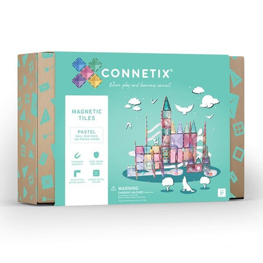 Ball run pack Pastel | 106 pièces - SMART Babyshop - Connetix