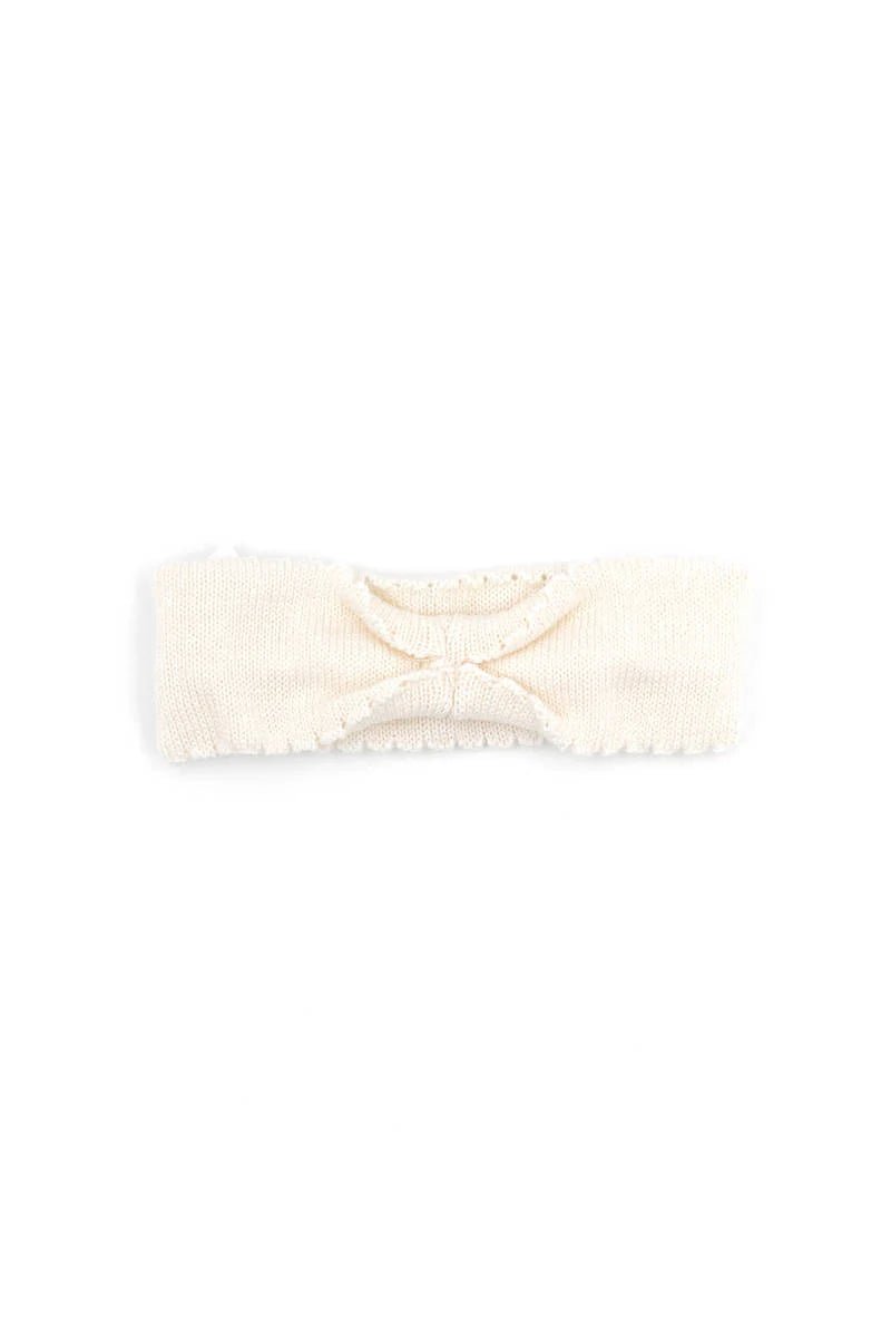 Bandeau tricot | Bianco - SMART Babyshop - Bamboom