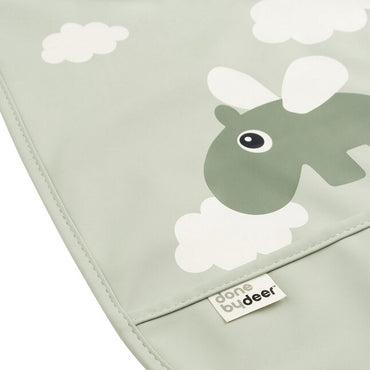 Bavoir happy cloud | Green - SMART Babyshop - Done by Deer