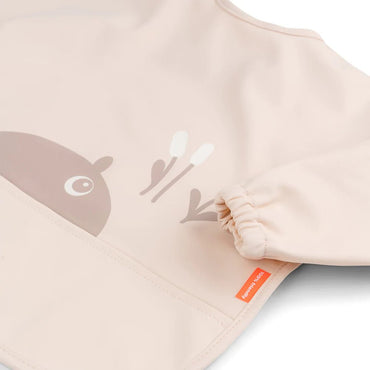 Bavoir Ozzo à manches longues | Powder - SMART Babyshop - Done by Deer