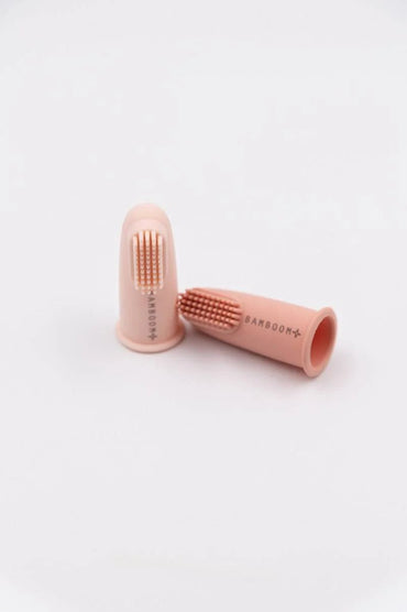 Brosse à dents silicone | Pink - SMART Babyshop - Bamboom