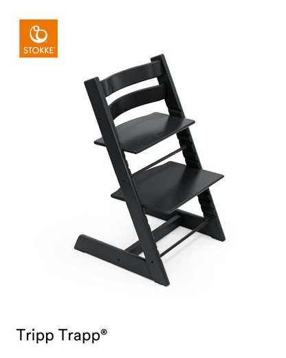 Chaise tripp trapp® hêtre | Noir - SMART Babyshop - Stokke