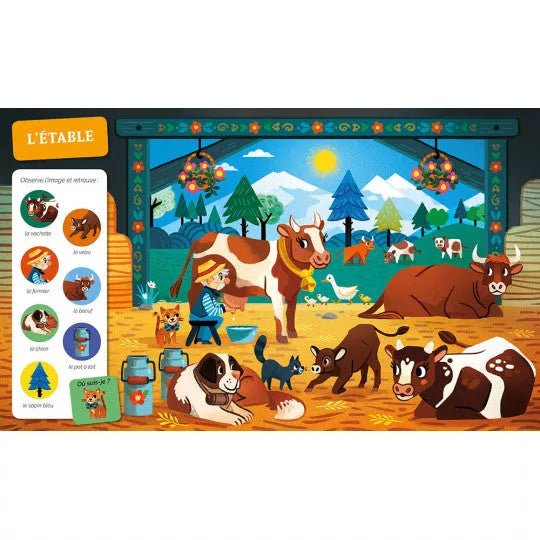 Cherche et trouve | A la ferme - SMART Babyshop - Auzou