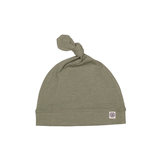 Bonnet naissance anti-UV 50+ | Olive green