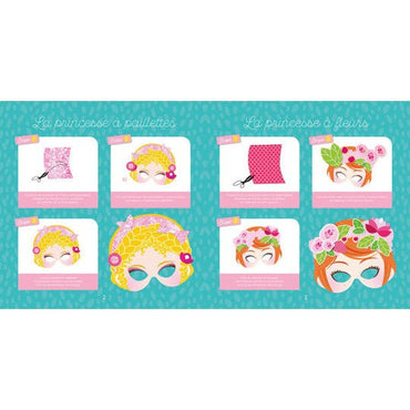 Coffret mes masques de princesses - SMART Babyshop - Auzou