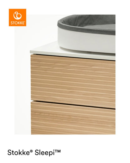 Commode à langer Stokke® Sleepi™ | Blanc - SMART Babyshop - Stokke