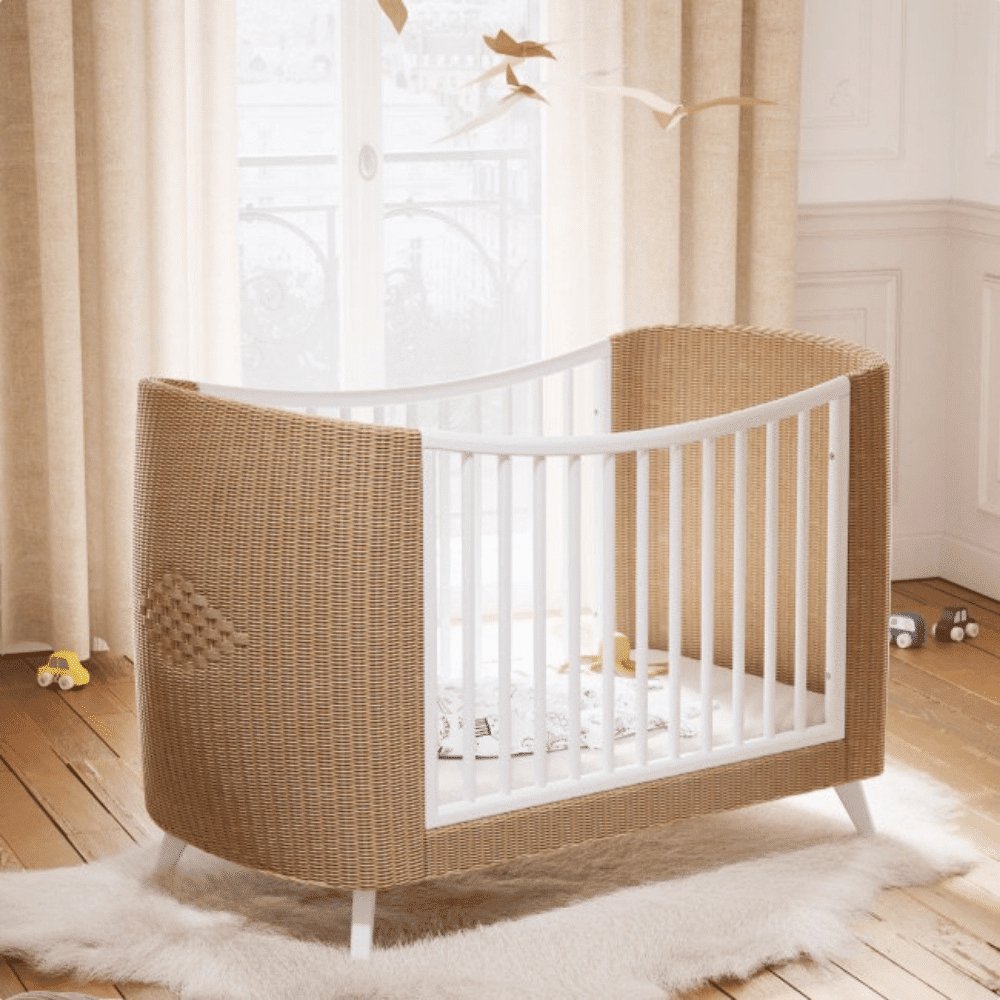 Coquillage | Lit bébé évolutif 60x120cm - SMART Babyshop - Théo bébé