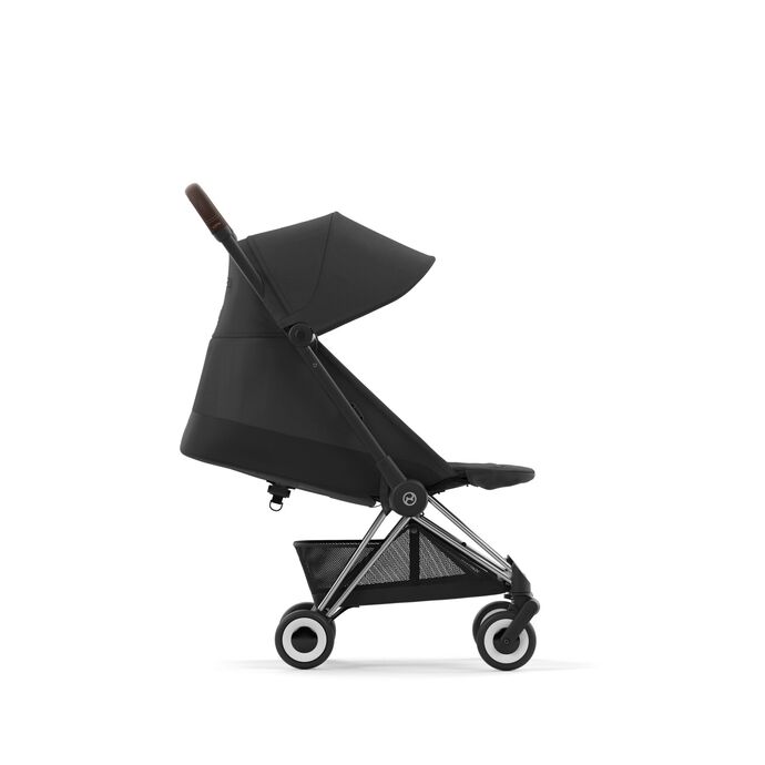 COYA | Châssis chrome - Assise Sepia black - SMART Babyshop - Cybex