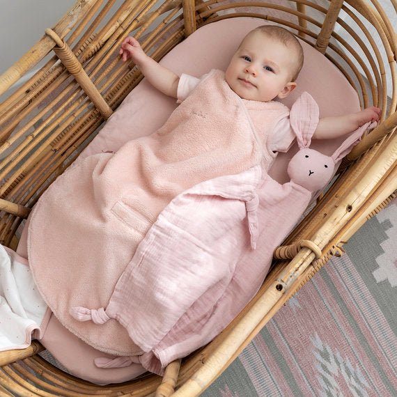 Doudou plat Bunny | Blush - SMART Babyshop - Bemini