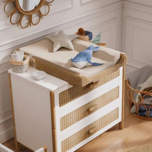 Extension à langer | Rotin Théo Bébé - SMART Babyshop - Théo bébé