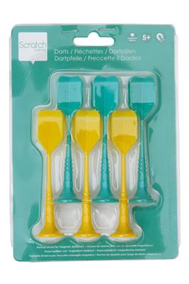 Fléchettes magnétique | Set jaune - vert - SMART Babyshop - Scratch