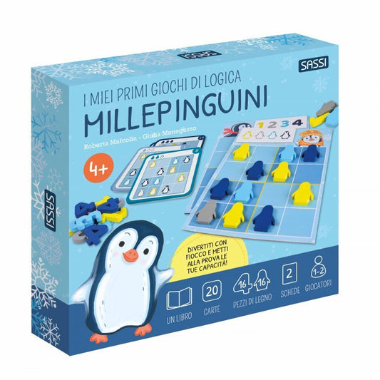 I miei primo giochi de logica | Millepinguini - SMART Babyshop - Sassi