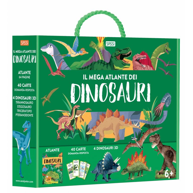 Il mega atlante dei Dinosauri - SMART Babyshop - Sassi