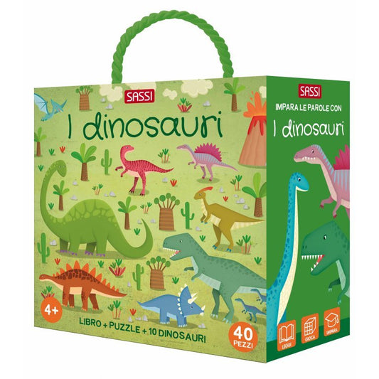 Impara le parole con | I dinosauri - SMART Babyshop - Sassi