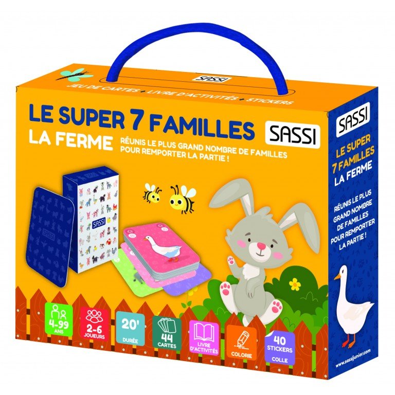 Le super 7 familles | La ferme - SMART Babyshop - Sassi