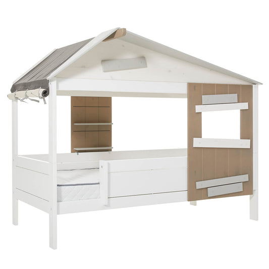 Lit cabane THE HIDEOUT - 90 x 200 cm (Blanc) - SMART Babyshop - Lifetime Kidsrooms