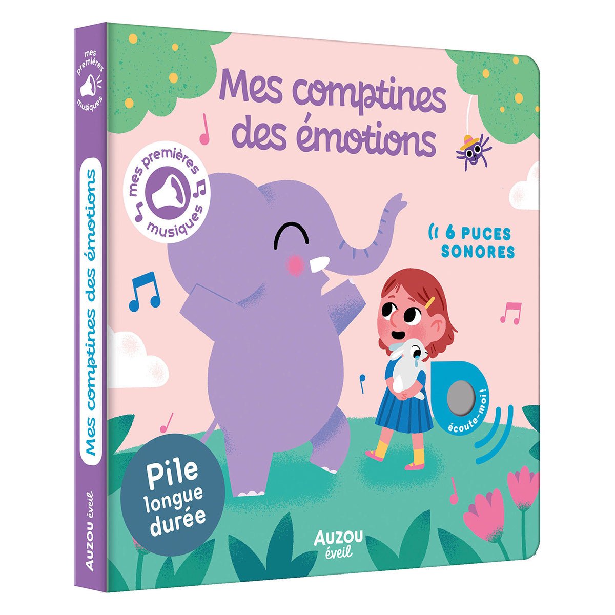 Livre sonore | Mes comptines des émotions - SMART Babyshop - Auzou