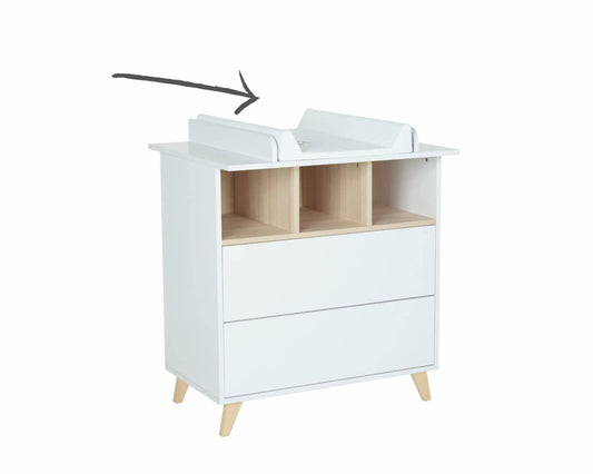 Loft White | Extension à langer - SMART Babyshop - Quax