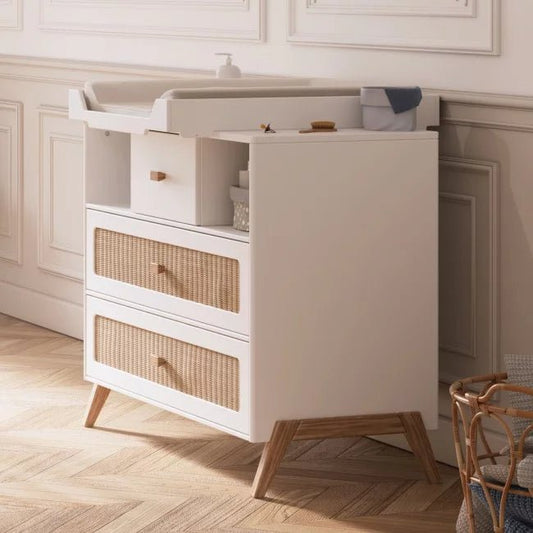 Marélia Neige | Commode à langer - SMART Babyshop - Théo bébé