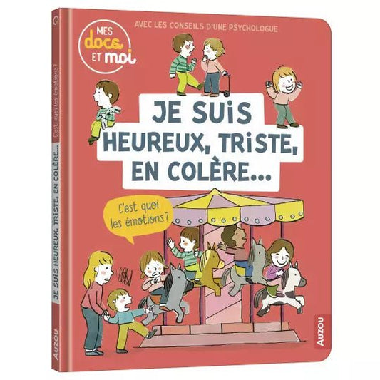 Mes docs et moi | Je suis heureux, triste, en colère... - SMART Babyshop - Auzou