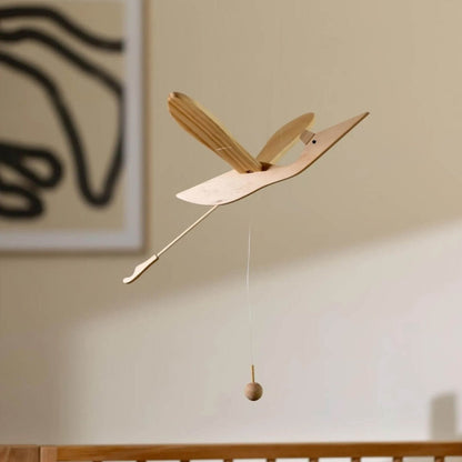 Mobile en bois | Mini Oiseau - SMART Babyshop - Quax