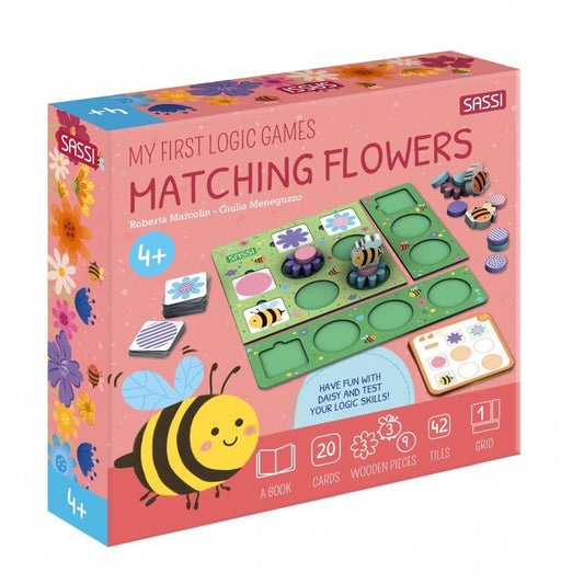 My first logic games | Matching flowers - SMART Babyshop - Sassi