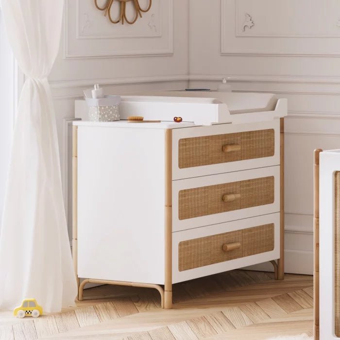 Océania (neige) Commode à langer - SMART Babyshop - Théo bébé