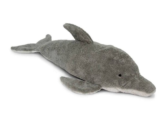 Peluche bouillotte Dauphin | Grey (large) - SMART Babyshop - Senger Naturwelt