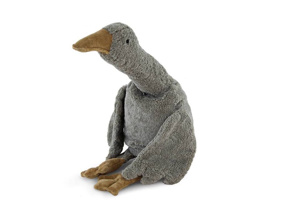 Peluche bouillotte Oie/Goose | Grey (large) - SMART Babyshop - Senger Naturwelt