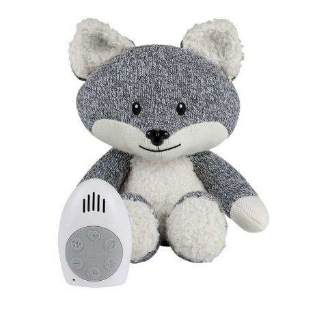 Peluche bruits blancs | Robin le renard (gris) - SMART Babyshop - Flow