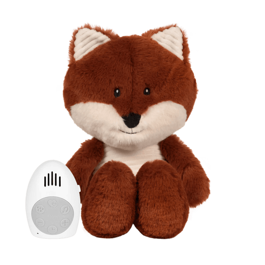 Peluche bruits blancs | Robin le renard (rouille) - SMART Babyshop - Flow