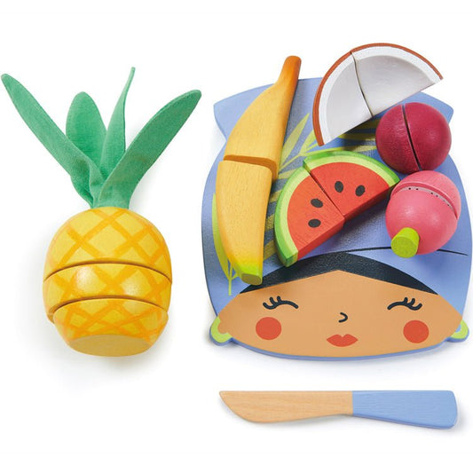 Planche à découper Fruits tropicaux - SMART Babyshop - Tender Leaf