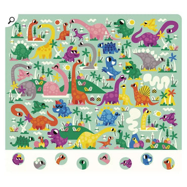 Pochette de jeux | 20 jeux dinosaures - SMART Babyshop - Auzou