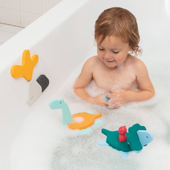 Puzzle de bain, Dino world - SMART Babyshop - Quut