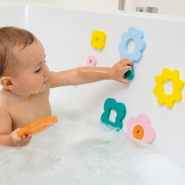 Puzzle de bain, Flower Power - SMART Babyshop - Quut
