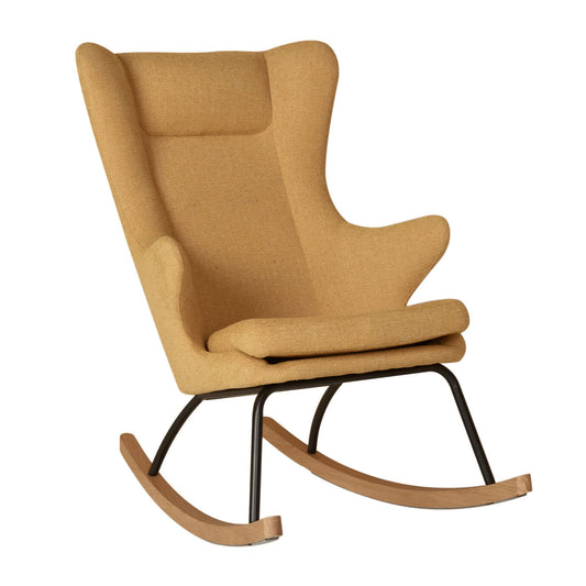 Rocking Adult Chair De Luxe / Saffran - SMART Babyshop - Quax