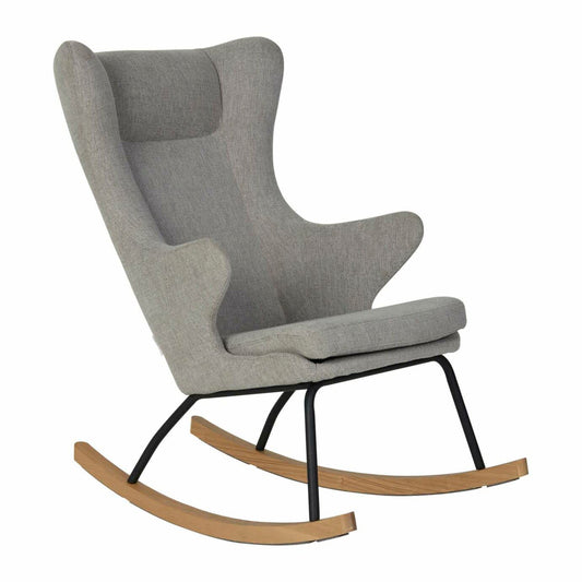 Rocking Adult Chair De Luxe / Sand grey - SMART Babyshop - Quax