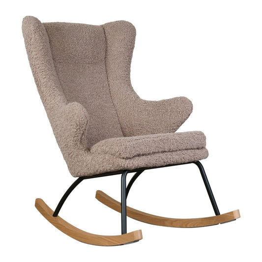 Rocking Adult Chair De Luxe / Stone - SMART Babyshop - Quax