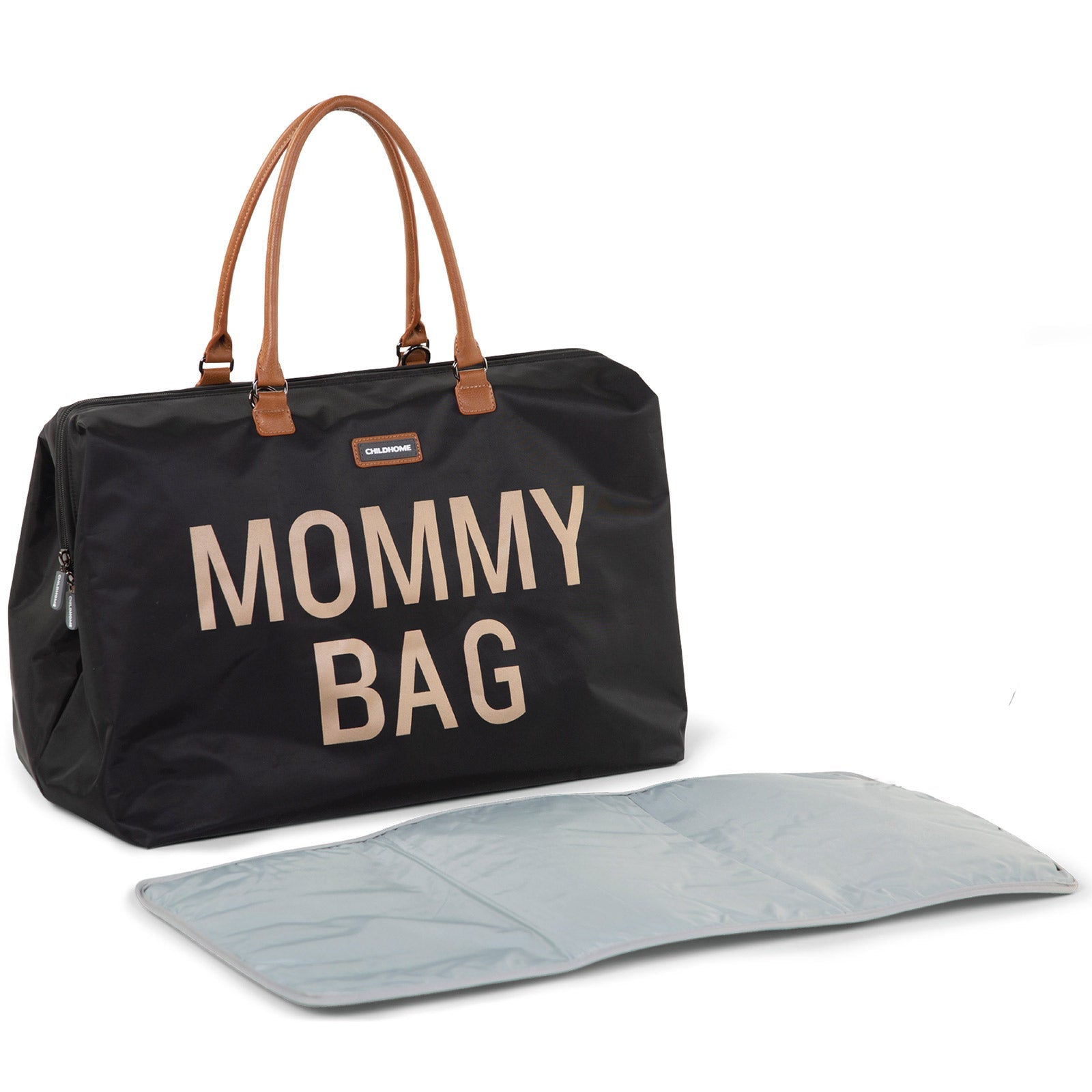 Sac à langer "Mommy Bag" (noir / or) - SMART Babyshop - Childhome