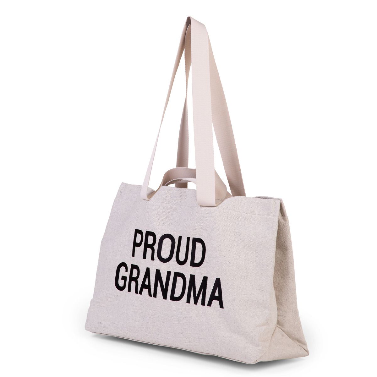 Sac "Proud Grandma" - toile (ecru) - SMART Babyshop - Childhome