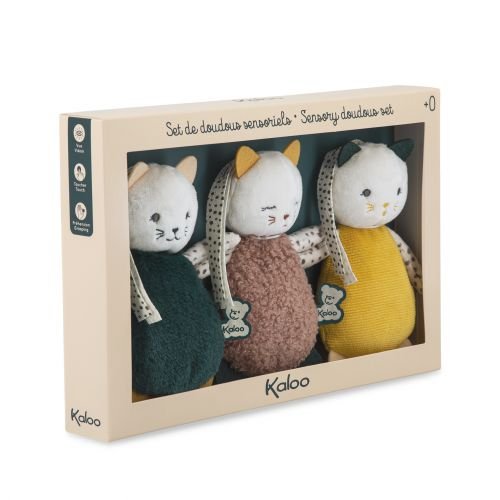 Set de doudous sensoriels - SMART Babyshop - Kaloo