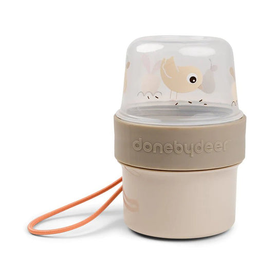 Snack container To go 2 - way | Birdee Sand - SMART Babyshop - Done by Deer