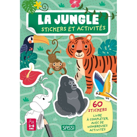 Stickers et activités | La jungle - SMART Babyshop - Sassi