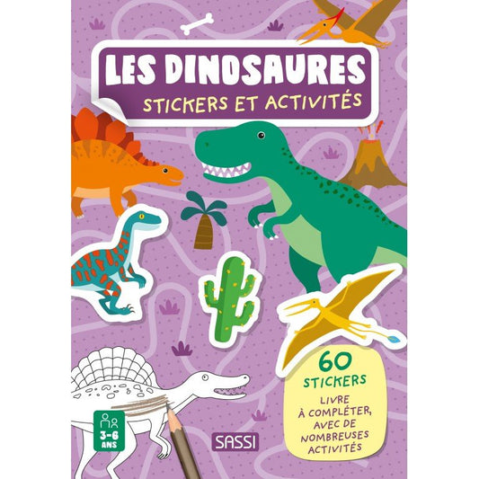 Stickers et activités | Les dinosaures - SMART Babyshop - Sassi