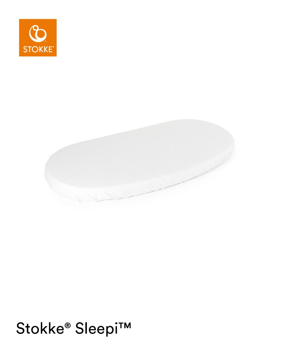 Stokke® Sleepi™ Junior drap housse | Blanc - SMART Babyshop - Stokke