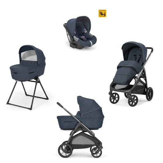 System Quattro Aptica Darwin Recline - Resort Blue - SMART Babyshop - Inglesina